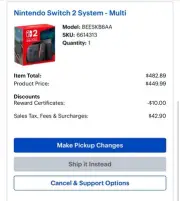 Nintendo Switch 2 Console NEW PRESALE - ORDER CONFIRMED