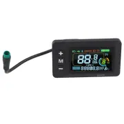 E Bike Digital Display Featuring Waterproof Cable and Clear Readability