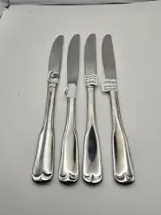 Oneida PLYMOUTH ROCK Stainless Solid Handle Dinner Knife's Set of 4 NEW