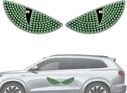 TQEBWUS Car LED Demon Eye Light | Dynamic Car Eyes LED Lights,Warning Light Car Decorations, Truck Eyes Car Windshield Eyes, USB Plug-In, Cool Car Accessories