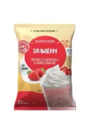 Big Train Strawberry Blended Creme Mix 3.5 lb Just Add Water Delicious Frappes