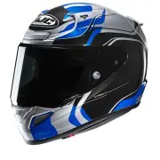 RPHA 12 Lawin Black Blue Full Face Helmet