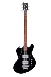 RockBass Idolmaker, 5-String, Solid Black High Polish, Passive,Mahogany body (Kh