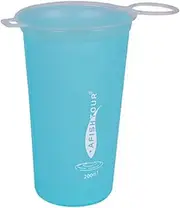 TPU Soft Cups Collapsible Sports Water Bottle Foldable Water Cup Running Cycling Hiking ible Water Bag Blue