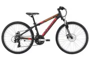 Apollo Panther Youth Mountain Bike Matte Black / Red / Orange