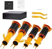 Coilover Suspension Kits Coilover Shock Strut Shock Absorber Suspensions ，Compatible With Subaru Impreza WRX GC8 Adjustable Damper 1993-2001