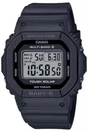 CASIO BABY-G BGD-5650-1JF Black Chronograph Quartz Digital Women Watch