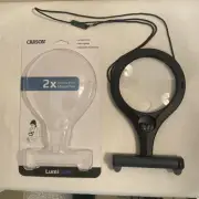 Lighted Hands-Free Magnifier