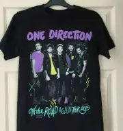 On The Road Again 2015 Tour ONE DIRECTION Shirt Black Unisex S-5XL