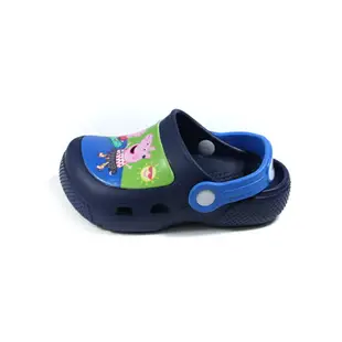 粉紅豬小妹 Peppa Pig 花園鞋 涼鞋 童鞋 深藍色 中童 PG0021 no886