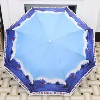 在飛比找Yahoo!奇摩拍賣優惠-Chanel vintage衝浪系列雨傘遮陽傘