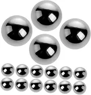 EXQUIMEUBLE 40pcs Nail Polish Mixing Balls Durable Agitator Balls for Efficient Paint Mixing for Nail Polish Pigments Essential Oils and Craft Sprays