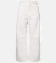 [Loewe] Loewe Paula's Ibiza barrel-leg jeans UK 6 white