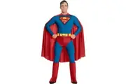Superman Mens Costume (Red/Blue/Yellow) - UTBN4499