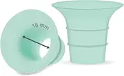 Maymom 16mm Flange Insert Compatible with Elvie Single/Double Electric, Elvie Stride 24mm Wearable Cup, Not Original Elvie Stride Replacement Pump Parts