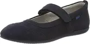 [Richter] Kinderschuhe Girls' Adele Closed Ballet Flats, Blue Atlantic 7200, 13 AU