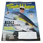 Salt Water Sportsman Magazine November 2014 Big Blackfin Best Outrigger Fishing