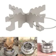 Outdoor Titanium Alcohol Stove Rack Outdoor Camping Support Cross Stand