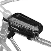 Frame Bag Cycling | Top Tube Storage Bag Bike Accessories - Waterproof Storage Organizer Phone Holder for Road Mountain Folding Commute Biking Hiking