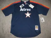 Nolan Ryan Houston Astros Mitchell & Ness Mens XLT 1980's Throback BP Jersey