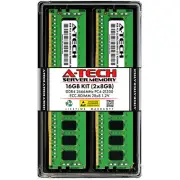 A-Tech 16GB 2x 8GB 2Rx8 PC4-21300R RDIMM DDR4 2666 MHz ECC REG Server Memory RAM