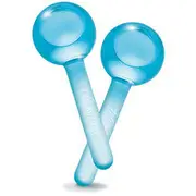 Plumbeauty Refreshing Glass Facial Globes