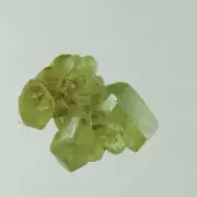 green Demantoid Garnet crystal, cluster specimen, Madagascar, 4.5 cts #60