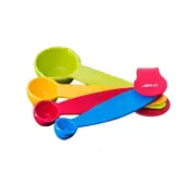 Avanti Coloured Melamine Measuring Spoons Set 4
