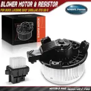 Front HVAC Blower Motor & Resistor Kit for Buick Lucerne 2007 Cadillac DTS 06-11