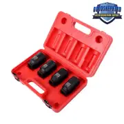 1/2" Drive Deep Spindle Axle Nut Socket Set MM 30mm 32mm 34mm 36mm 12 Point