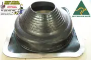 Wood Heater Flue Fire Place Rubber Dektite Flashing BN