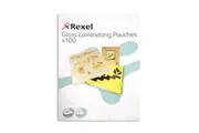 100pc Rexel A5 Laminating Pouches Sheets 75 Micron f Document Photos Protection