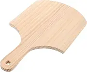 COHEALI Wooden Plate Small Cutting Board Chopping Board Bread Pan Wooden Cutting Board for Meal Prep Meal Prep Cutting Boards Home Cutting Board Multi-Function Pizza Board Bread Tray Beige