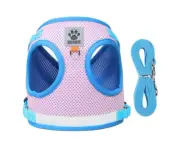 Classic Step in Design Dog Harness - Pink Size:Xl