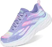 [DREAM PAIRS] Girls Shoes Sneakers Kids Tennis Shoes Lightweight Lace Up Running Casual Walking Shoes