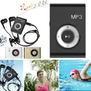 MP3 Player 8GB IPX8 Swimming Waterproof Sports Running HiFi Stereo FM Radio+Clip