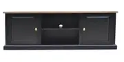 VI Velino Solid Timber 2 Door 2 Niches TV Unit