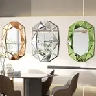 Large Decorative Wall Mirrors Mirrored Wall Hanging Clock Bevelled Edge Frame AU