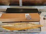 Michael Aram New Leaves Agave Long Fruit Platter Gold NEW-Never used