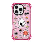 iPhone 16 Pro Bounce Case MagSafe Compatible Onigiri&Umeboshi with Sushi by FURIIRAKUN