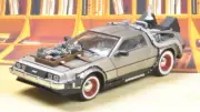 1/18 Sunstar DeLorean DMC-12 Time Machine Back to the Future III Diecast SS2712