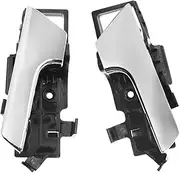 Car Interior Door Handle Right/Left Compatible for Chevrolet Aveo 2007 2008 2009 2010 2011 Compatible for Pontiac G3 96462710 car Styling(2pcs Left and Right)