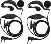 Earpiece Earhook Headset with Mic for UV-5R 888S Retevis H-777 Quansheng UV-K5