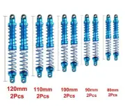 2pcs 1/10 Rc Car Alloy Crawler Shocks For Axial Scx10 Wraith Traxxas Trx4 Rc4wd