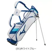 MIZUNO Golf Caddy Bag Tour Slim Stand Lightweight 2.0kg White/Blue 5LJC2226 New