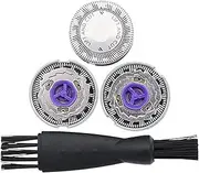 3pcs Replacement Shaving Blade Head, Compatible For Philips, HQ55 HQ56 HQ4+ HQ3 6695 6879 HQ6695 HQ48 HQ906 HQ912