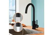 WELS ACA Kitchen Sink Mixer Tap 2 water modes Brass Laundry Sink Faucets Swivel Spout Round