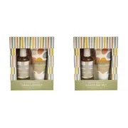 2x 2pc Urban Maldon 80ml Exfoliating Hand Scrub & 50ml Cream Moisturising Set