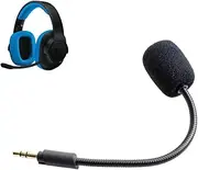 V-MOTA Replacement Game Mic for Logitech G233 G433 Headphone,Xbox One X Computer PC Gaming Headsets (1 Piece)
