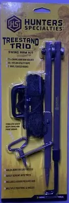 Hunters Specialties Tree Stand Trio Bow Holder Vinyl Coated Metal Hooks